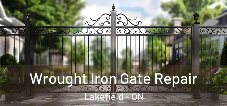 Wrought Iron Gate Repair Lakefield - ON